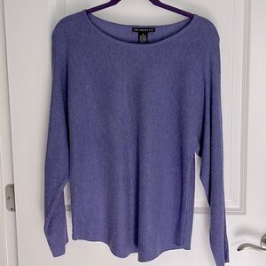 Two Twenty Five Purple Super Soft with Cashmere Sweater